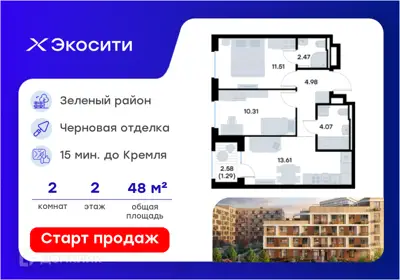 ЖК Глоракс Экосити